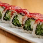 Nago w Domu 70 wynos rainbowmaki wołowina cukinia tempura