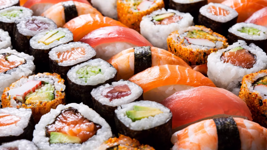 składniki sezonowe do sushi